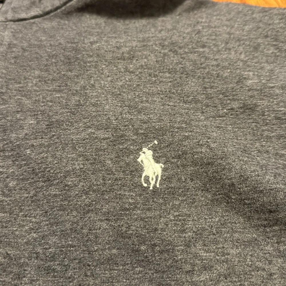 Polo Ralph Lauren 1/4 zip jersey sweatshirt